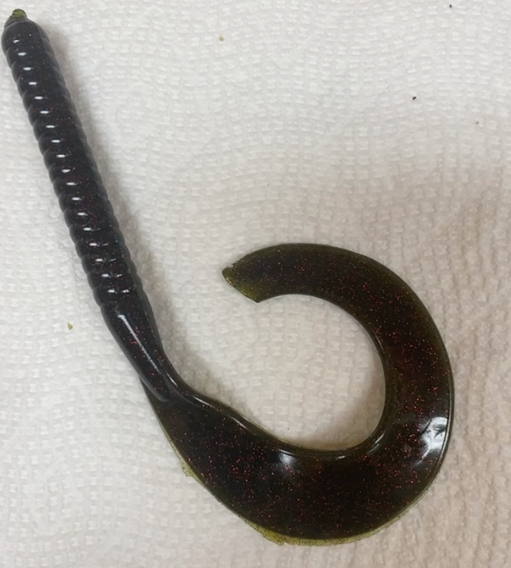 9 Inch Curly Tail Worm